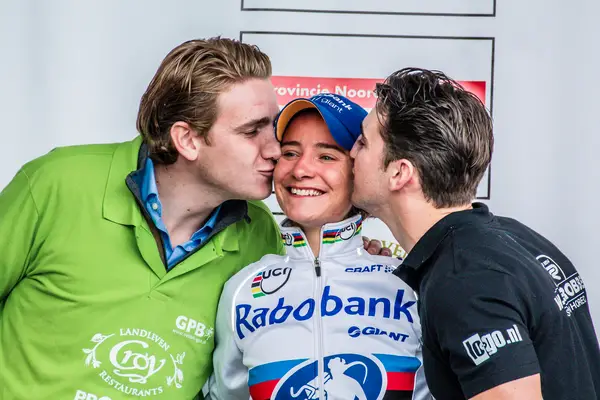 A happy Marianne VOS