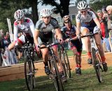 Chasing hard at Cyclo-cross Grote Prijs van Brabant. © Bart Hazen