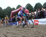 Men hit the sand at Cyclo-cross Grote Prijs van Brabant. © Bart Hazen