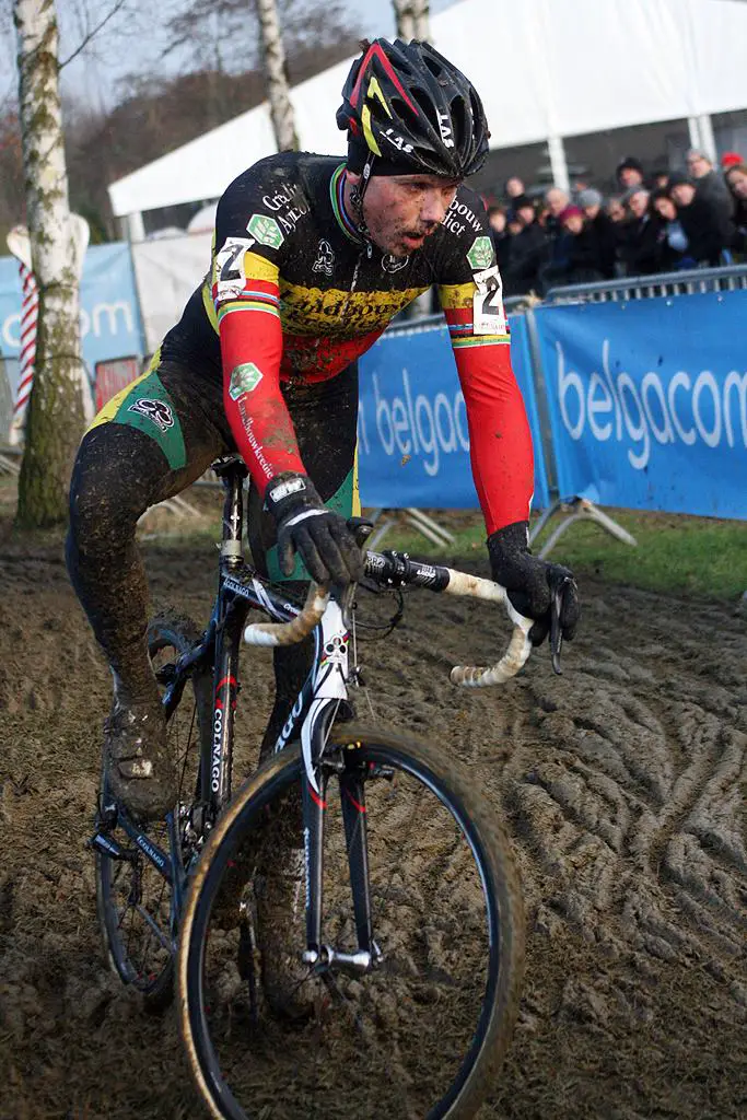 Nys chasing. GP Sven Nys 2010 - Baal, Beglium. GVA Trofee Series. ? Bart Hazen