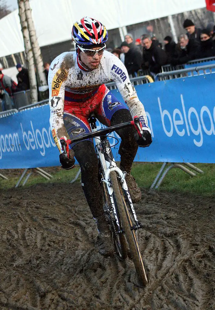 Stybar in the lead. GP Sven Nys 2010 - Baal, Beglium. GVA Trofee Series. ? Bart Hazen