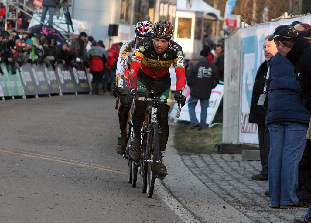 Nys in front of his home race. GP Sven Nys 2010 - Baal, Beglium. GVA Trofee Series. ? Bart Hazen