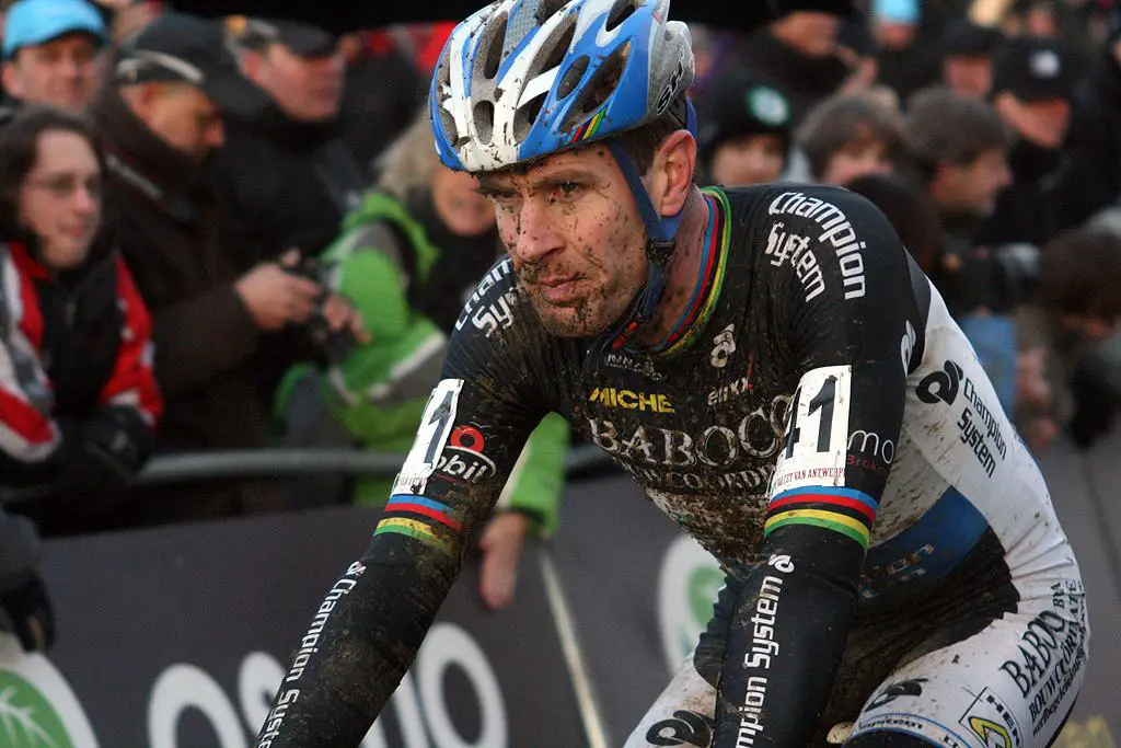 Vervecken rolls in for seventh. GP Sven Nys 2010 - Baal, Beglium. GVA Trofee Series. ? Bart Hazen