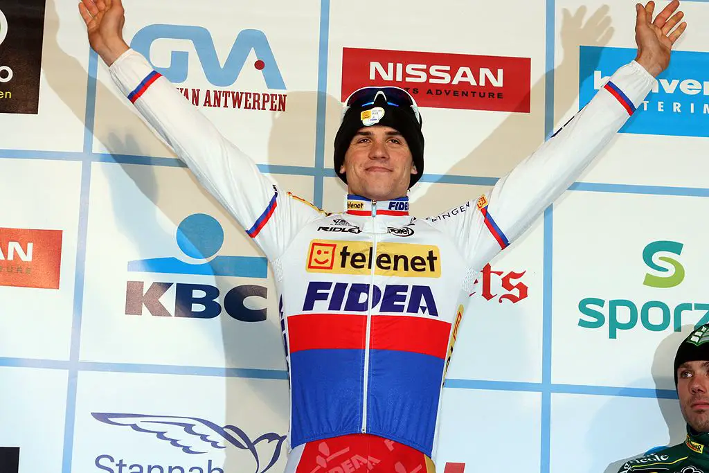 Stybar was happy with second. GP Sven Nys 2010 - Baal, Beglium. GVA Trofee Series. ? Bart Hazen