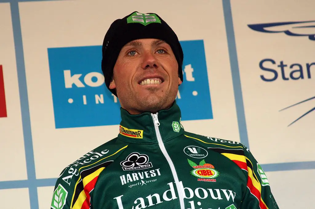 Nys was happy with the win in front of his home crowd. GP Sven Nys 2010 - Baal, Beglium. GVA Trofee Series. ? Bart Hazen