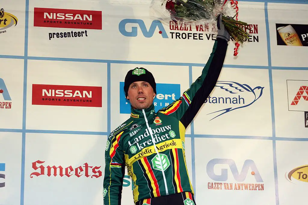 Nys won his own race for the fourth year in a row. GP Sven Nys 2010 - Baal, Beglium. GVA Trofee Series. ? Bart Hazen