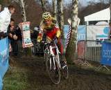 Klaas Vantornout showed he's back and in form with a fast start. GP Sven Nys 2010 - Baal, Beglium. GVA Trofee Series. ? Bart Hazen