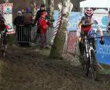 Stybar attacks Nys. GP Sven Nys 2010 - Baal, Beglium. GVA Trofee Series. ? Bart Hazen