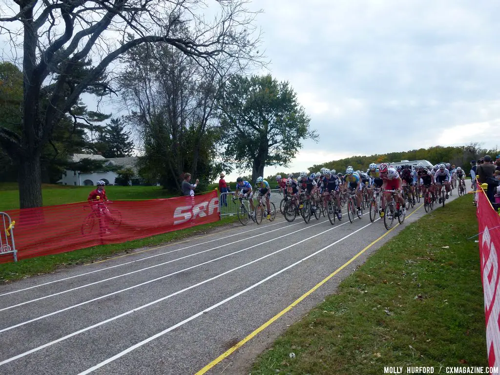 The start.  © Cyclocross Magazine