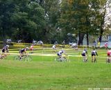 Heading to the barriers. © Cyclocross Magazine