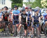     Ben Berden was looking chipper at the starting line. © Amy Dykema