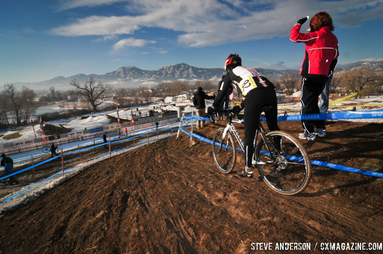 Ronald Riley in the Men\'s 60-64, 65-69, 70+ Nationals races in Boulder, Colorado. © Steve Anderson