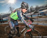 Taking a deep breath in the Men's 60-64, 65-69, 70+ Nationals races in Boulder, Colorado. © Steve Anderson