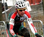 Eckmann riding in second.  GP Sven Nys 2009, Baal, GVA Trofee cyclocross series. © Bart Hazen