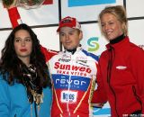 The Men's Podium: Wellens, Nys and Pauwels at Baal 2012 © Bart Hazen