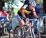 Sanne Cant leads Daphne van den Brand. © Bart Hazen