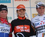 Van Den Brand (l), Van Paassen and Cant on the podium. © Bart Hazen