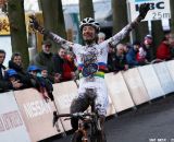 Marianne Vos takes the win in Essen © Bart Hazen