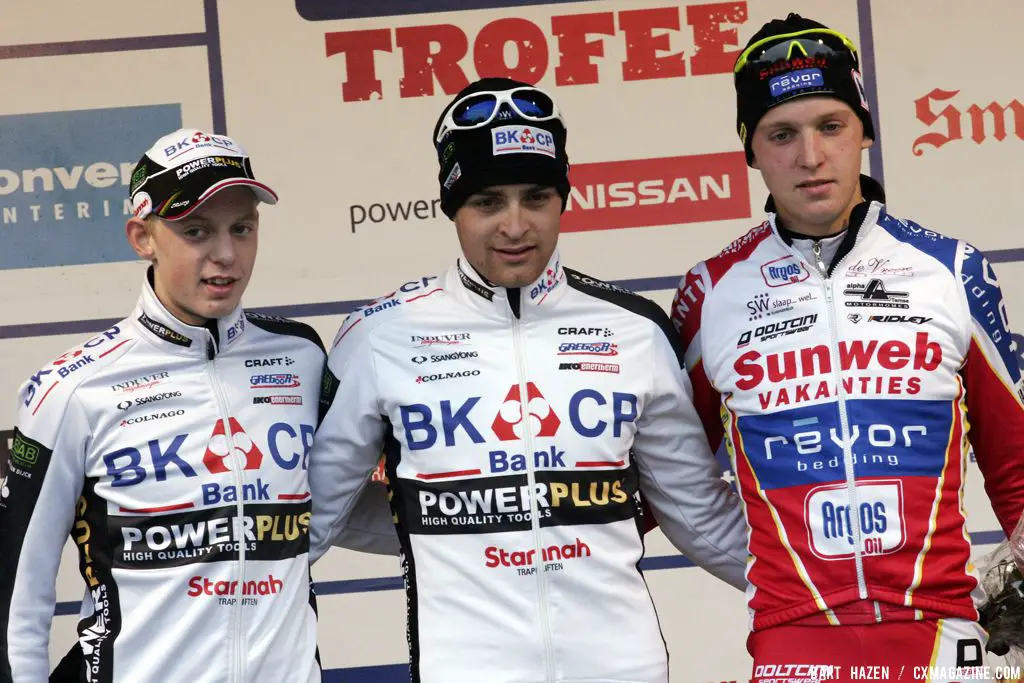 Junior podium. © Bart Hazen