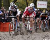 The sandpit proved challenging for the elite racers. © Bart Hazen