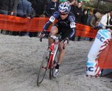 Jonathan Page races through the sand in Hasselt. © Bart Hazen