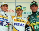 Stybar (l), Pauwels and Nys share the podium. © Bart Hazen