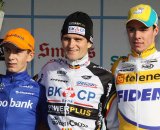 Baestaens (l), Aernouts and van der Haar on the podium. © Bart Hazen