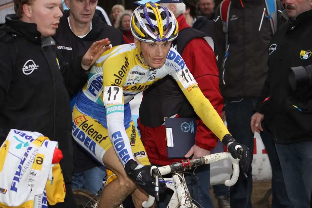 Pauwels shows the day\'s effort ©Bart Hazen