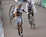 Vos had to finish up on foot ©Bart Hazen