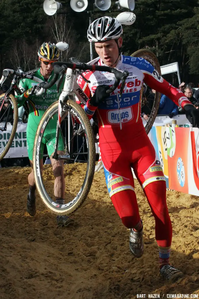 Jim Aernouts in the final GVA Trofee race in Oostmalle. © Bart Hazen