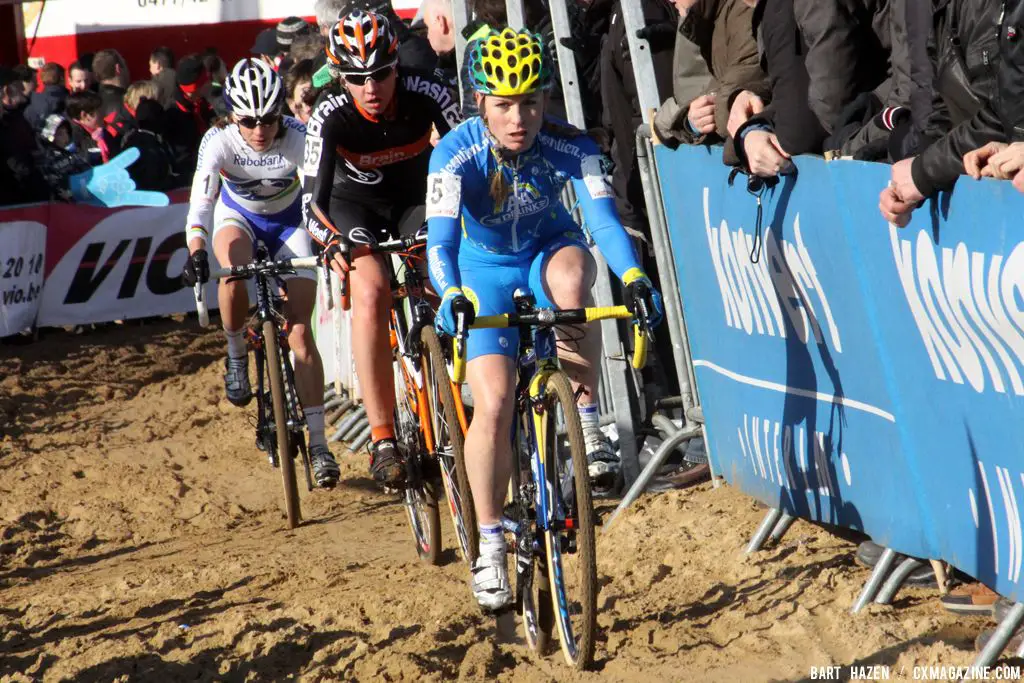 Daphny van den Brand in the final GVA Trofee race in Oostmalle. © Bart Hazen