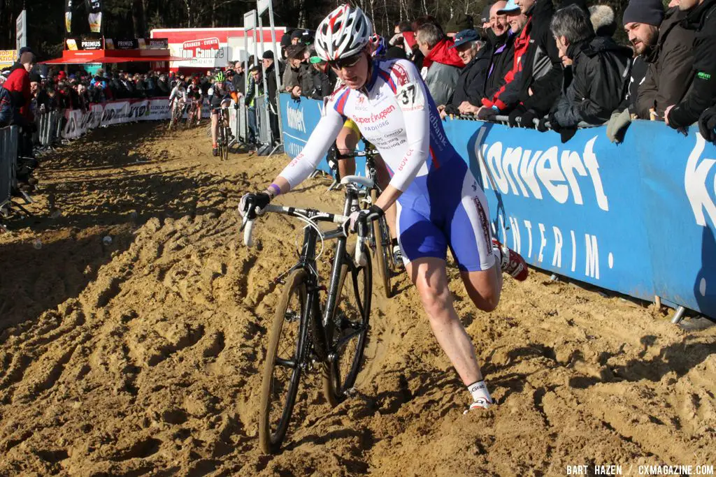 Nikoline Hansen in the final GVA Trofee race in Oostmalle. © Bart Hazen