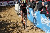 Sabrina Stultiens in the final GVA Trofee race in Oostmalle. © Bart Hazen