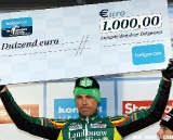 Sven Nys winner of the Belgacom fastest lap prize