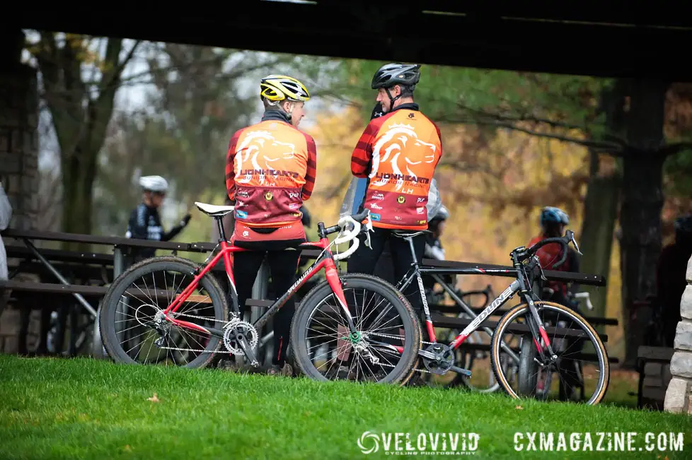 Lionhearts Junior Development Mentors - Cincy3 -  Harbin Park Cyclocross Clinic © VeloVivid