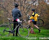 Powers supervises at the Harbin Park Cyclocross Clinic © VeloVivid