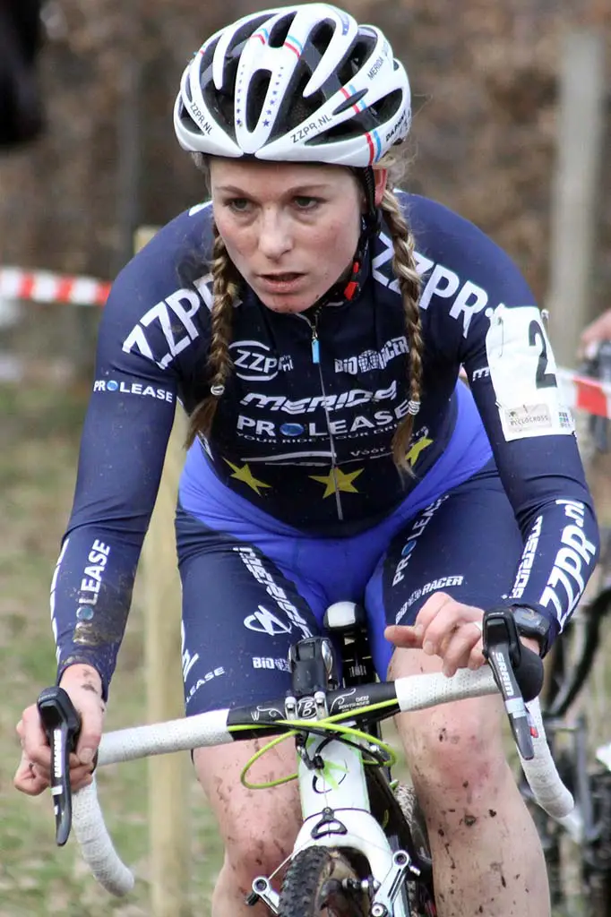 Daphny van den Brand would miss the podium by 10 seconds. © Bart Hazen