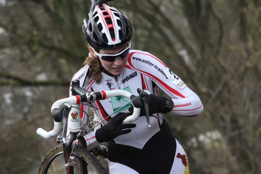 Iris Ockeloen was one of many Dutch riders in the field. © Bart Hazen
