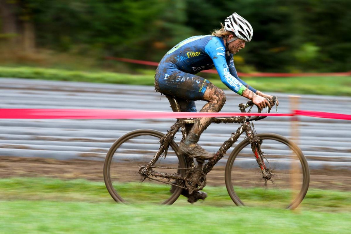 Ross Brody's singlespeed would keep him moving up to second © Matt Haughey