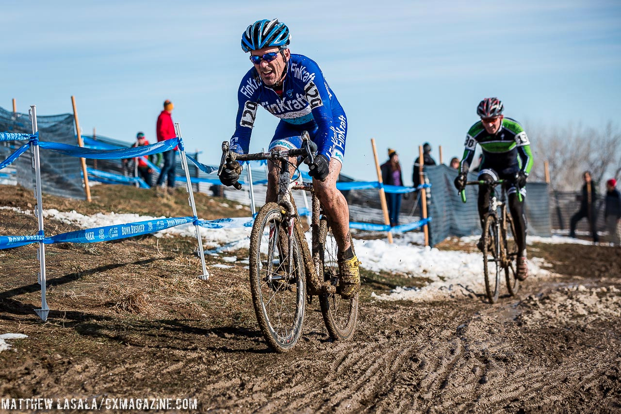 Alan Blanchard in Masters 55-59 at the 2014 National Championships. © Matt Lasala