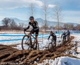 The group hits the sand in Masters 55-59 at the 2014 National Championships. © Matt Lasala