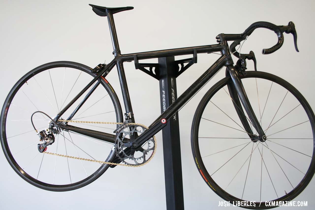 The lightest bike in the world! Spin frame anchors a 6lb complete bike ©Josh Liberles