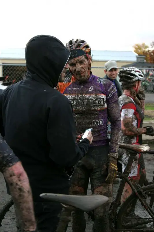 Babcock giving CXM a post-race interview © Dave Roth