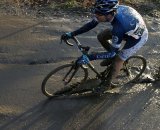 A Cyclepath rider churns the mud © Dave Roth