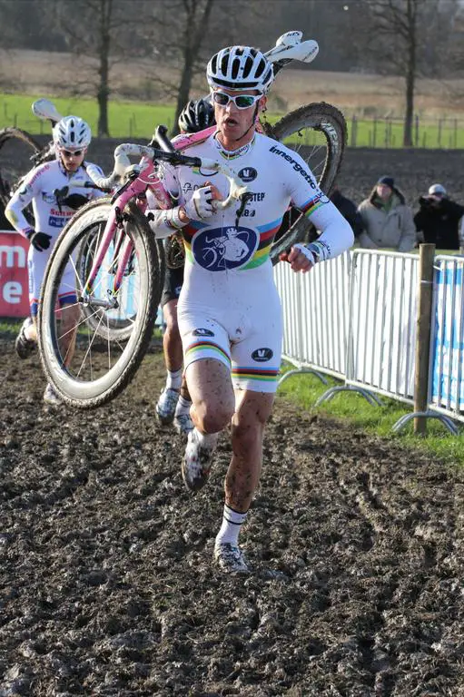 Zdenek Stybar (Omega Pharma-Quickstep) finished 2nd, 8 seconds down. © Thomas van Bracht