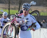 Zdenek Stybar (Omega Pharma-Quickstep) finished 2nd, 8 seconds down. © Thomas van Bracht