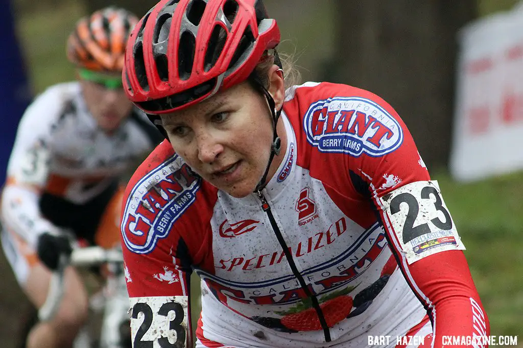 Meredith Miller had a solid ride, coming in 12th