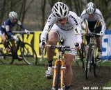 Marianne Vos attacks the field on the first lap