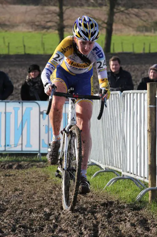 Nikki Harris (Telenet - Fidea) finished 7th on the day. ©Thomas van Bracht 