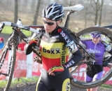Sanne Cant (BOXX Veldritacademie) finished 9th in the race in 6th in the World Cup. ©Thomas van Bracht 